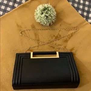 Black DSW Crossbody/Clutch